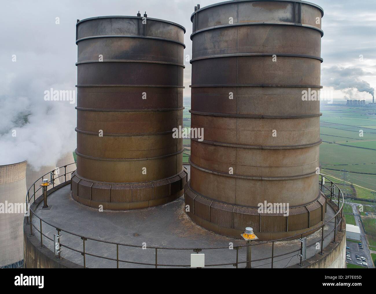West Burton Power Station near Retford Stock Photo Alamy