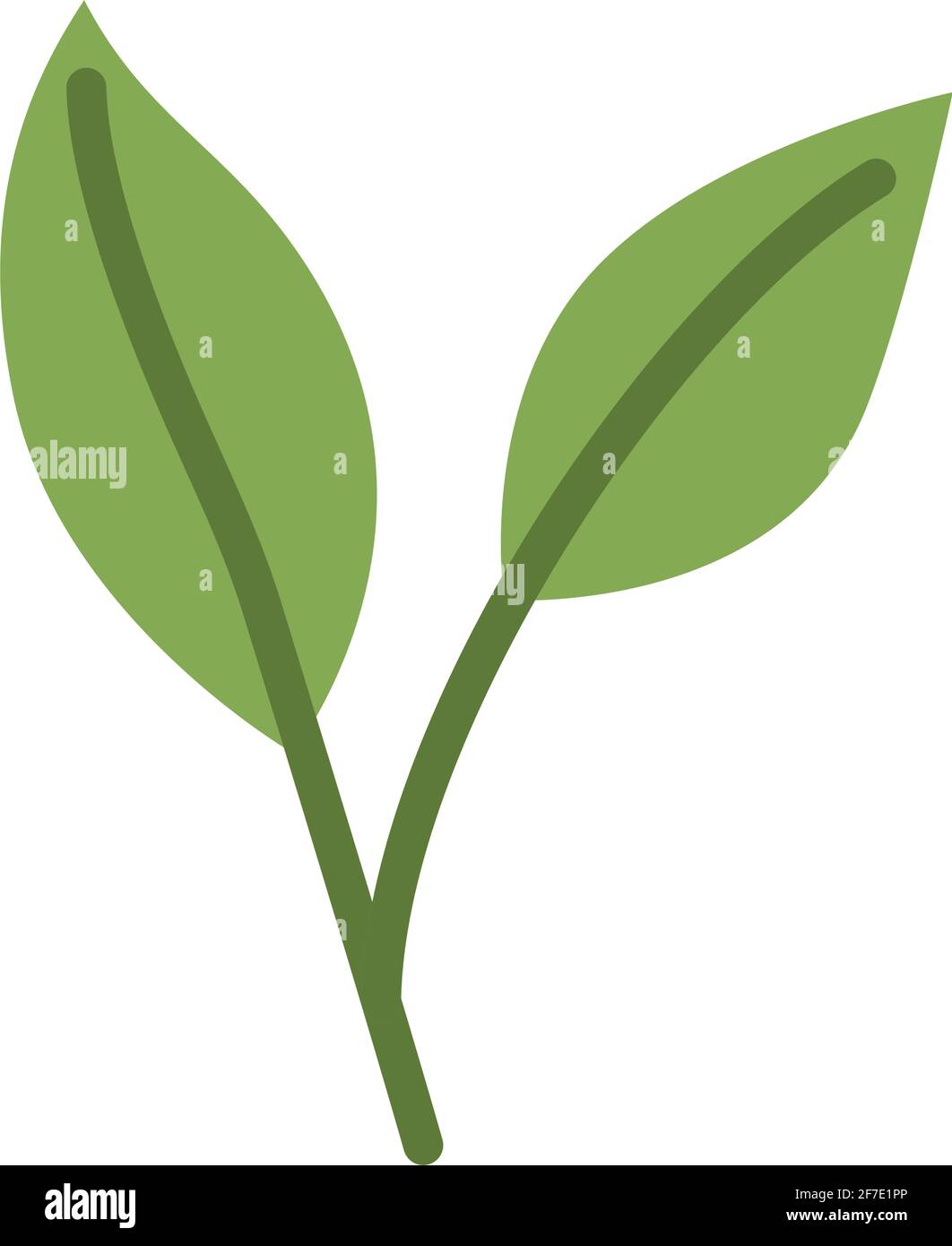 cute green leaves Stock Vector Image & Art - Alamy