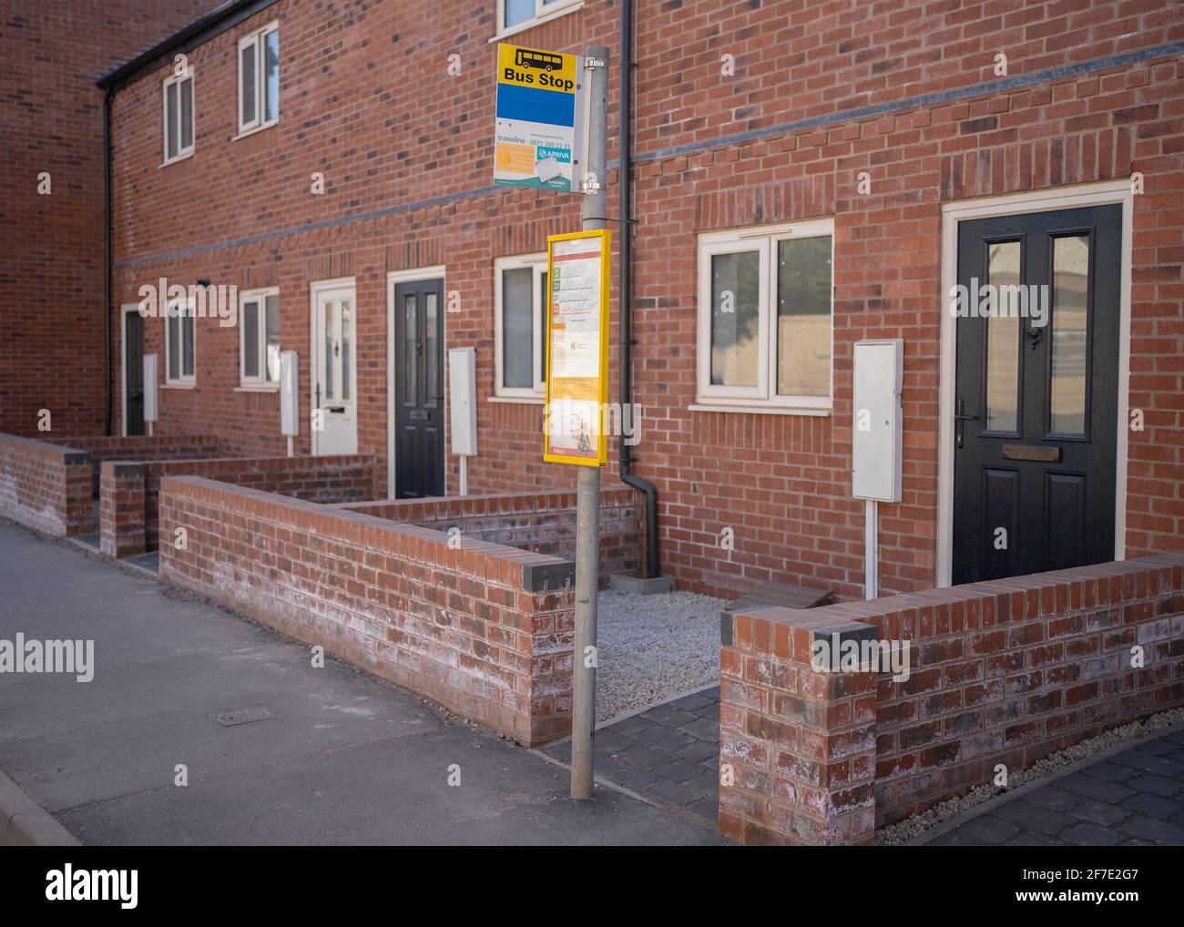 House For Sale Stapenhill Stock Photo Alamy