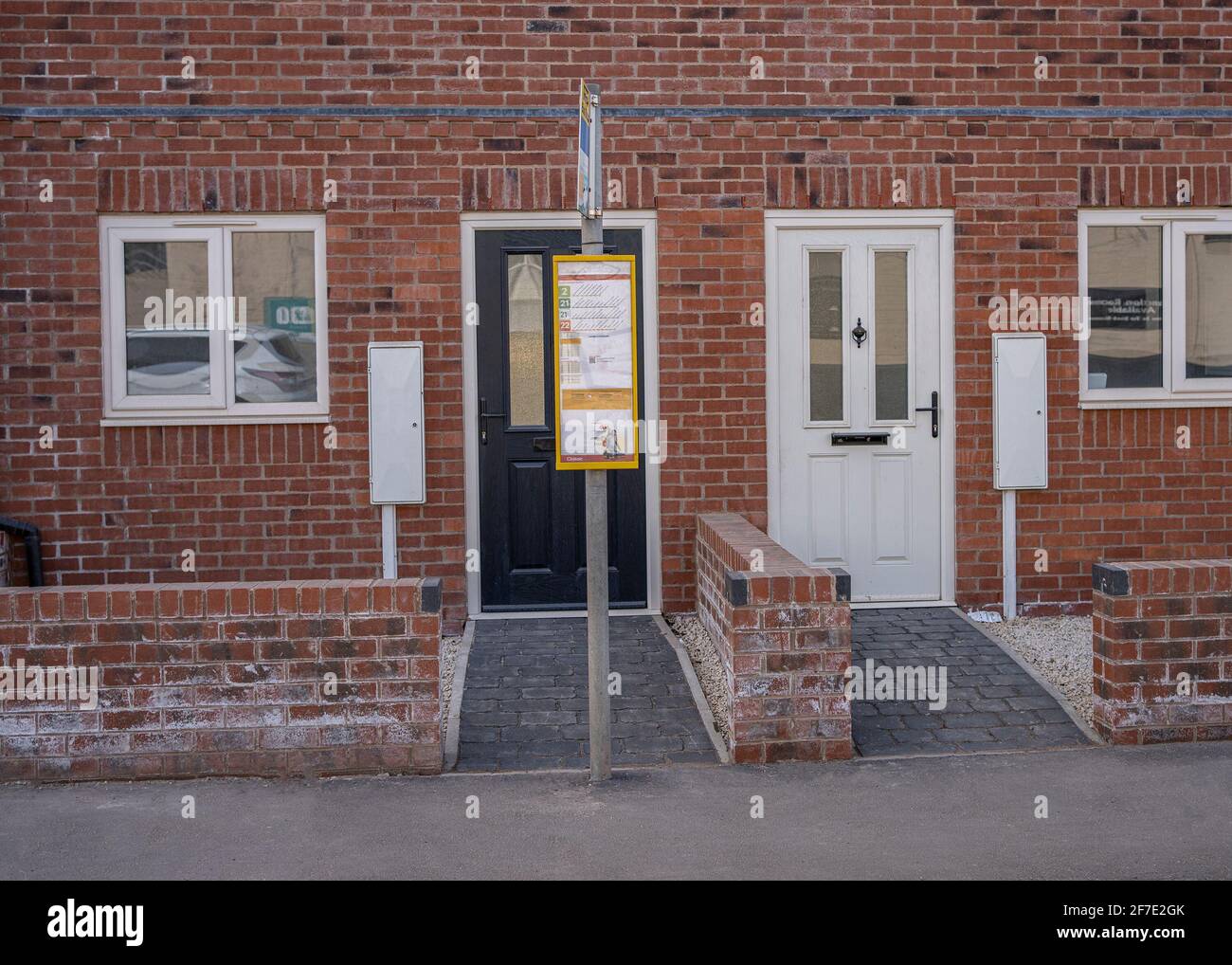 House For Sale Stapenhill Stock Photo Alamy