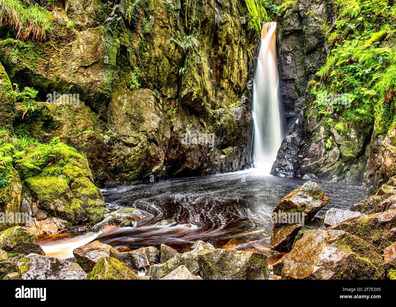 Stanley Ghyll Force Stock Photo