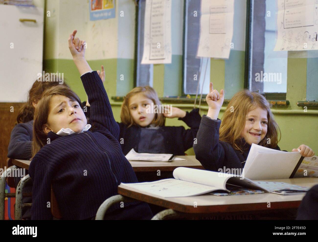 LESSONS AT THE YESODEY HATORAH SCHOOL IN STAMFORD HILL.22/1/04 PILSTON ...