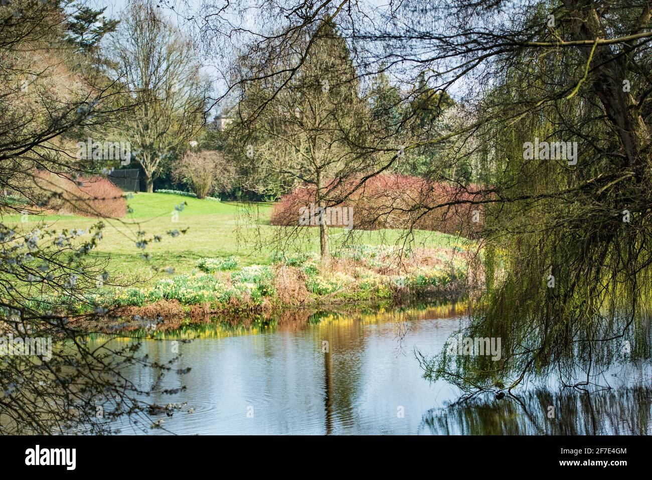 Hodnet Hall Gardens Stock Photo - Alamy