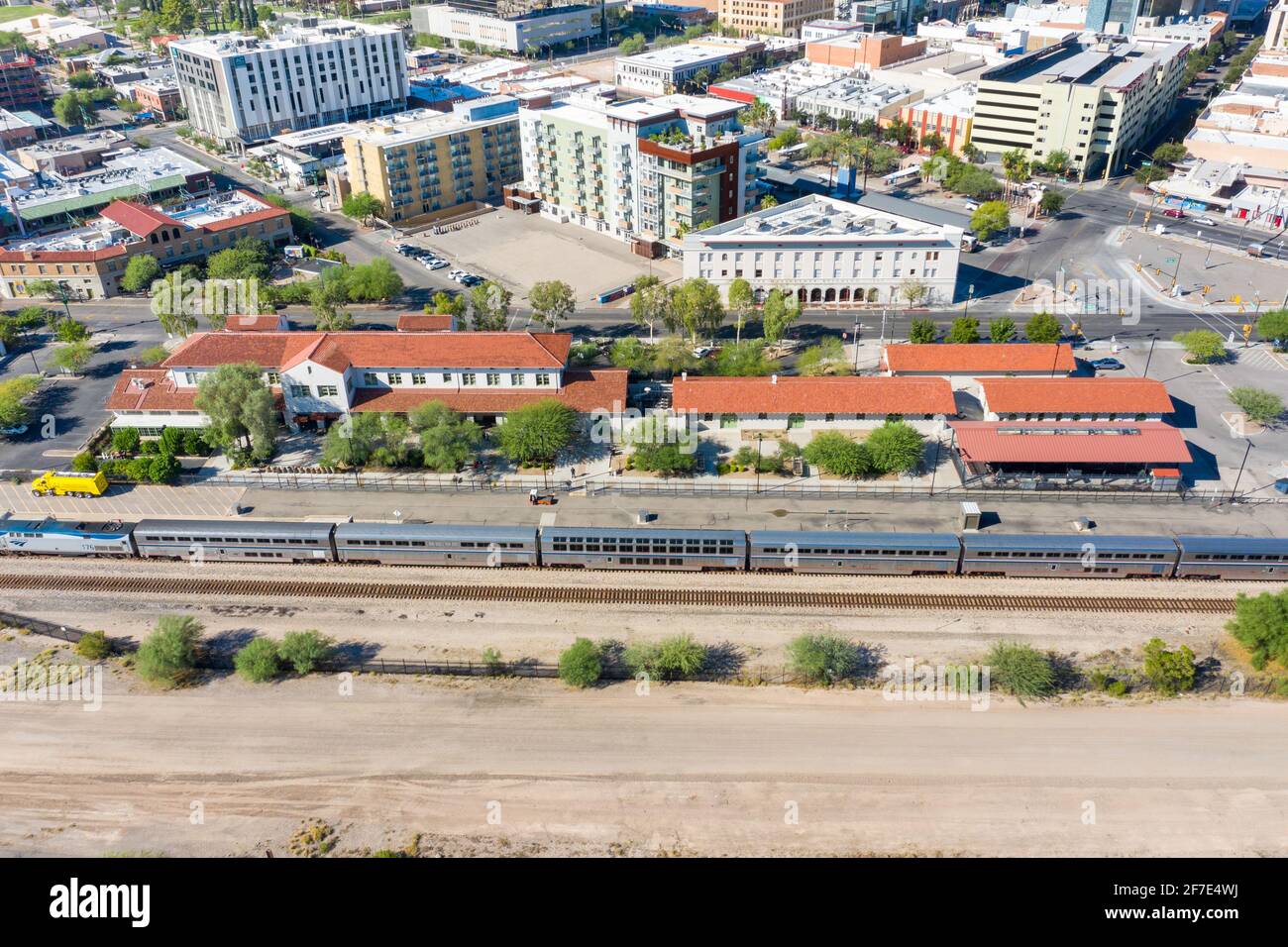 Amtrak Tucson Station, Arizona, AZ, USA Stock Photo Alamy