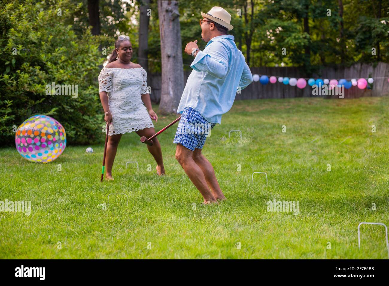 Croquet hires stock photography and images Alamy