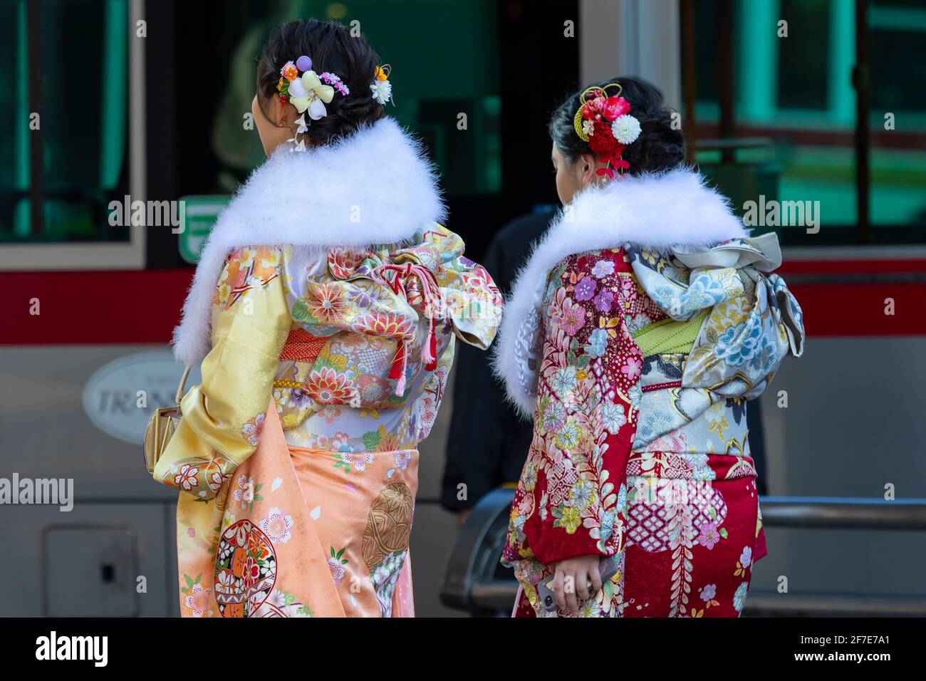 Coming of Age Day 2020 in Japan Stock Photo