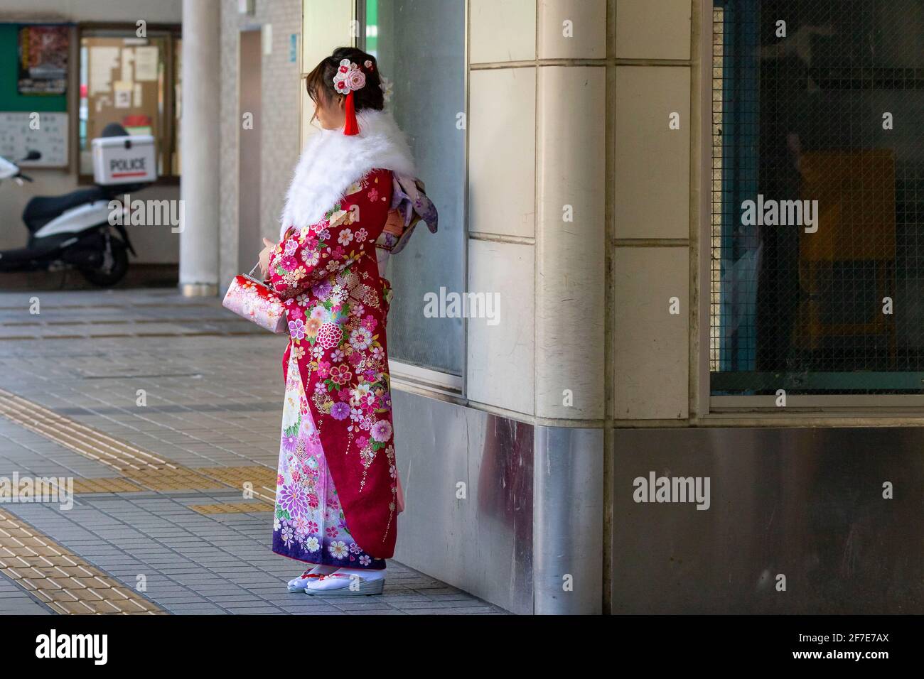 Coming of Age Day 2020 in Japan Stock Photo