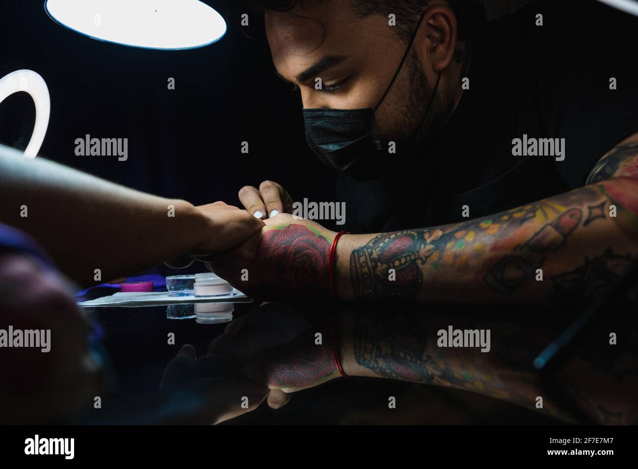 Man with nail polish hires stock photography and images Alamy