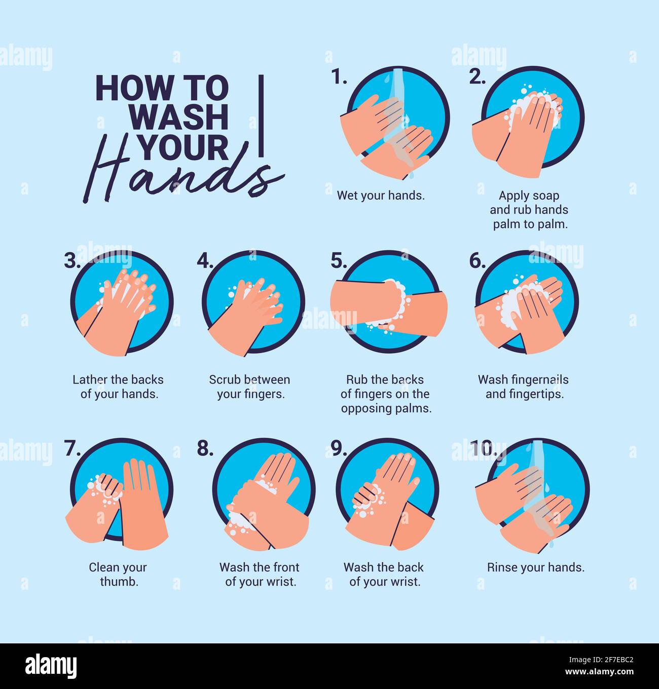 clean hands pamphlet Stock Vector Image & Art - Alamy