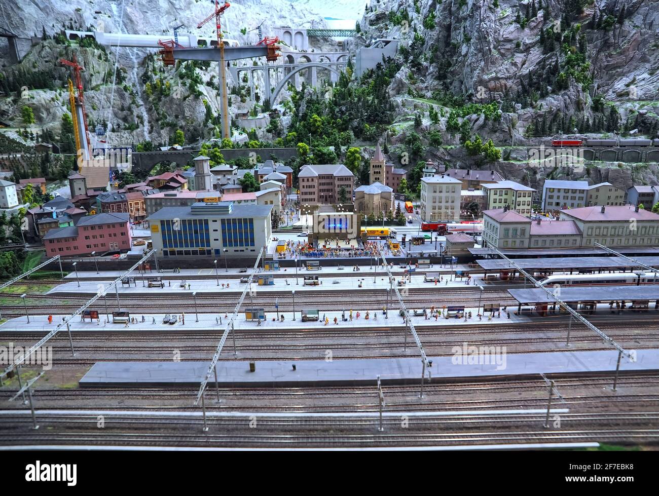 Inside the biggest model railroad of the world Miniatur Wunderland in ...