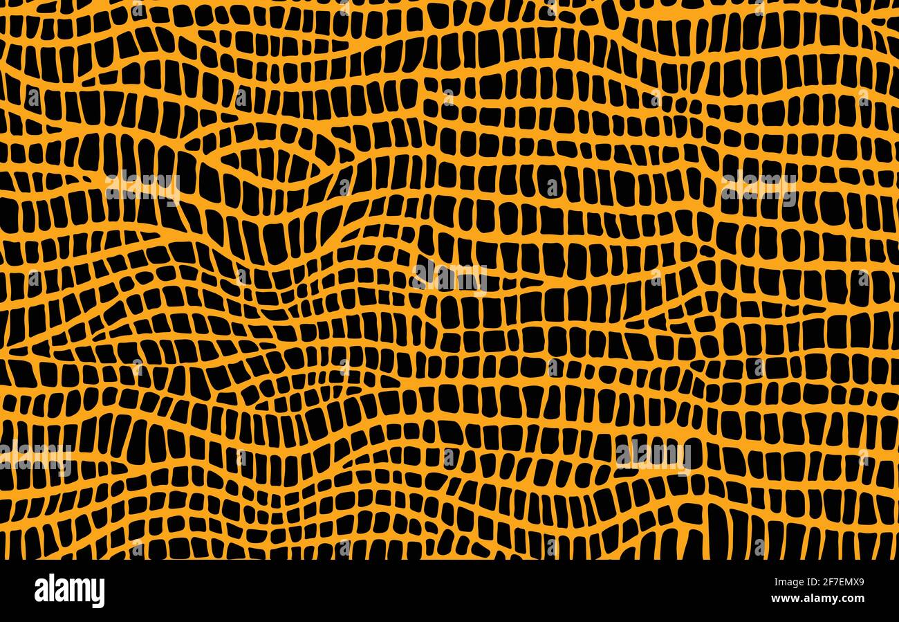 Abstract modern crocodile leather seamless pattern. Animals trendy