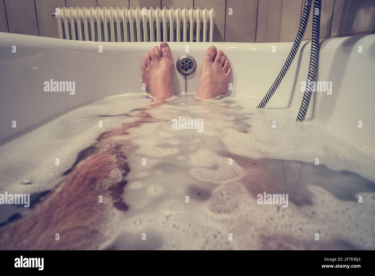 Tub filled hires stock photography and images Alamy