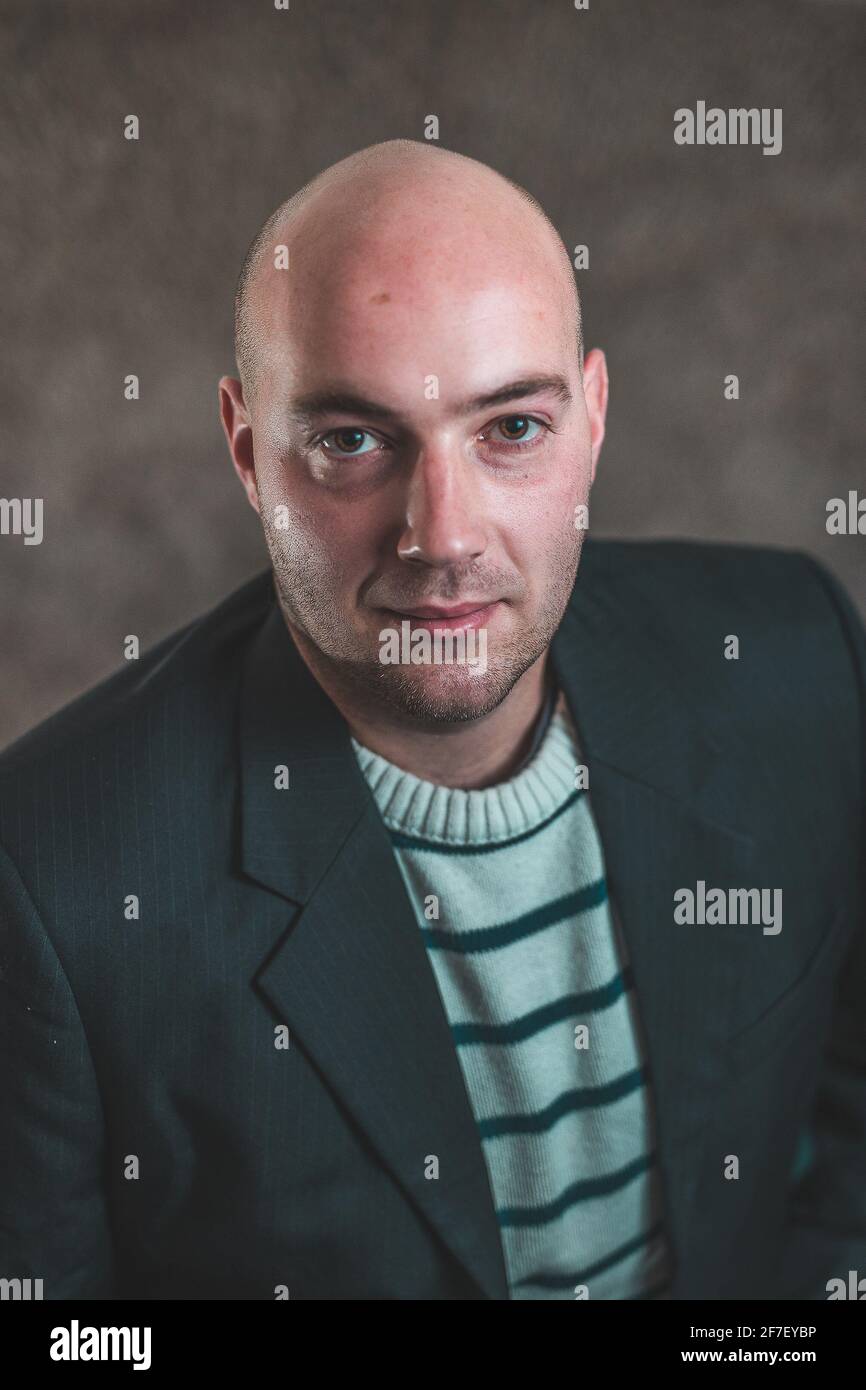 Fat bald man hi-res stock photography and images - Page 2 - Alamy