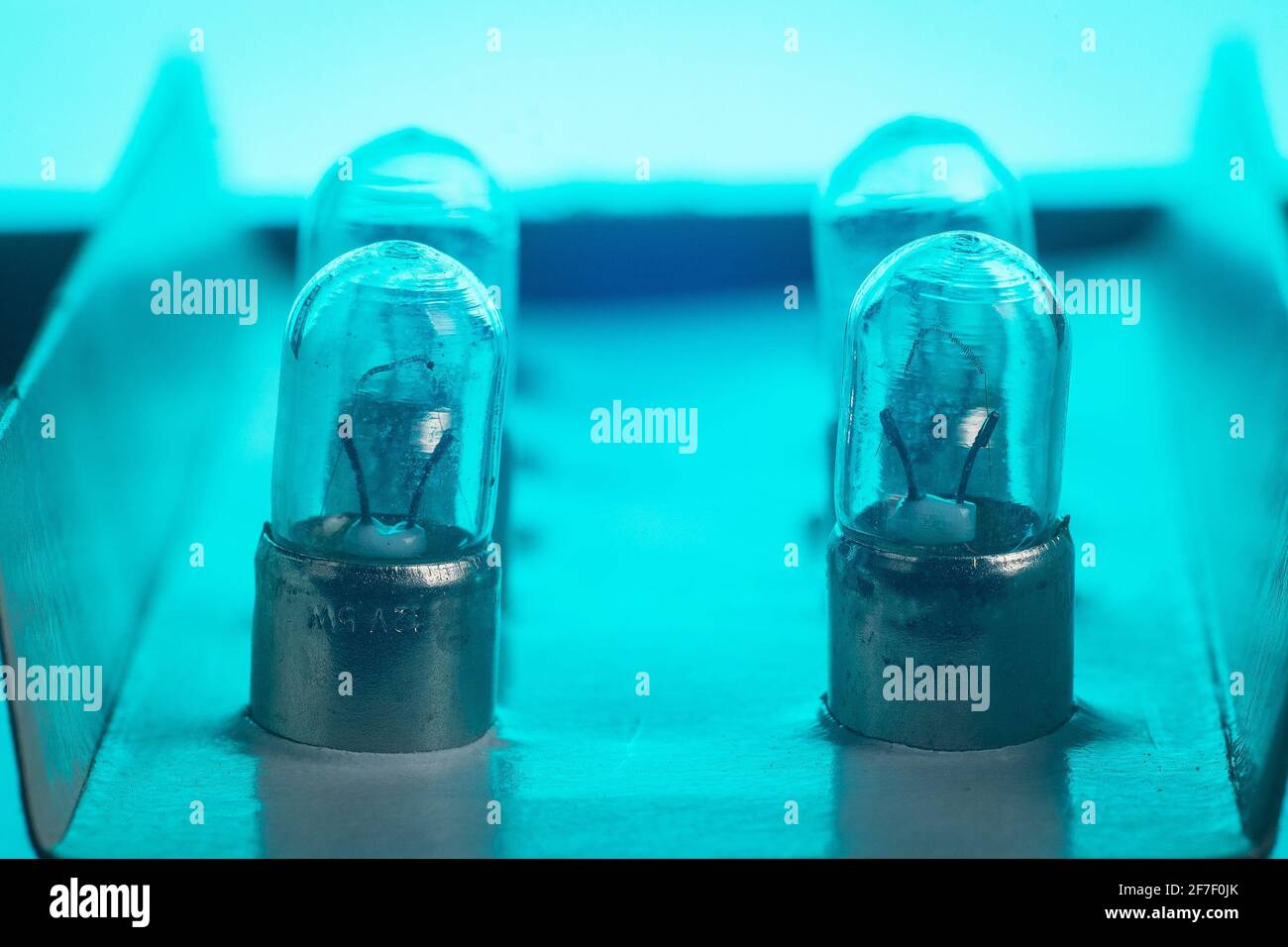 Position Light Bulbs Detail of older type position lamp bulb of a car. Multitude of position ...