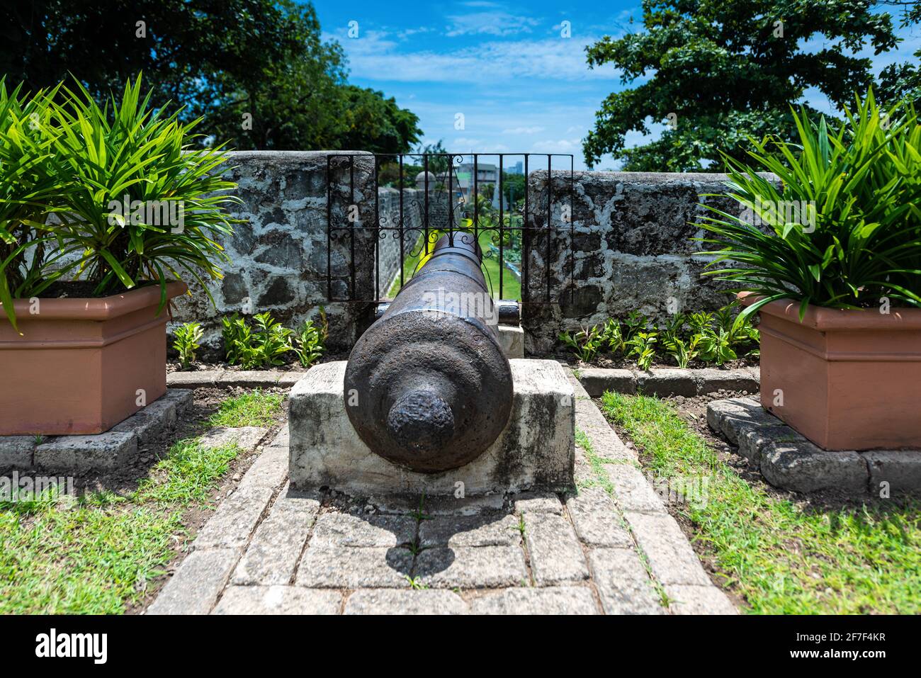 philippines historical park san pedro Stock Photo