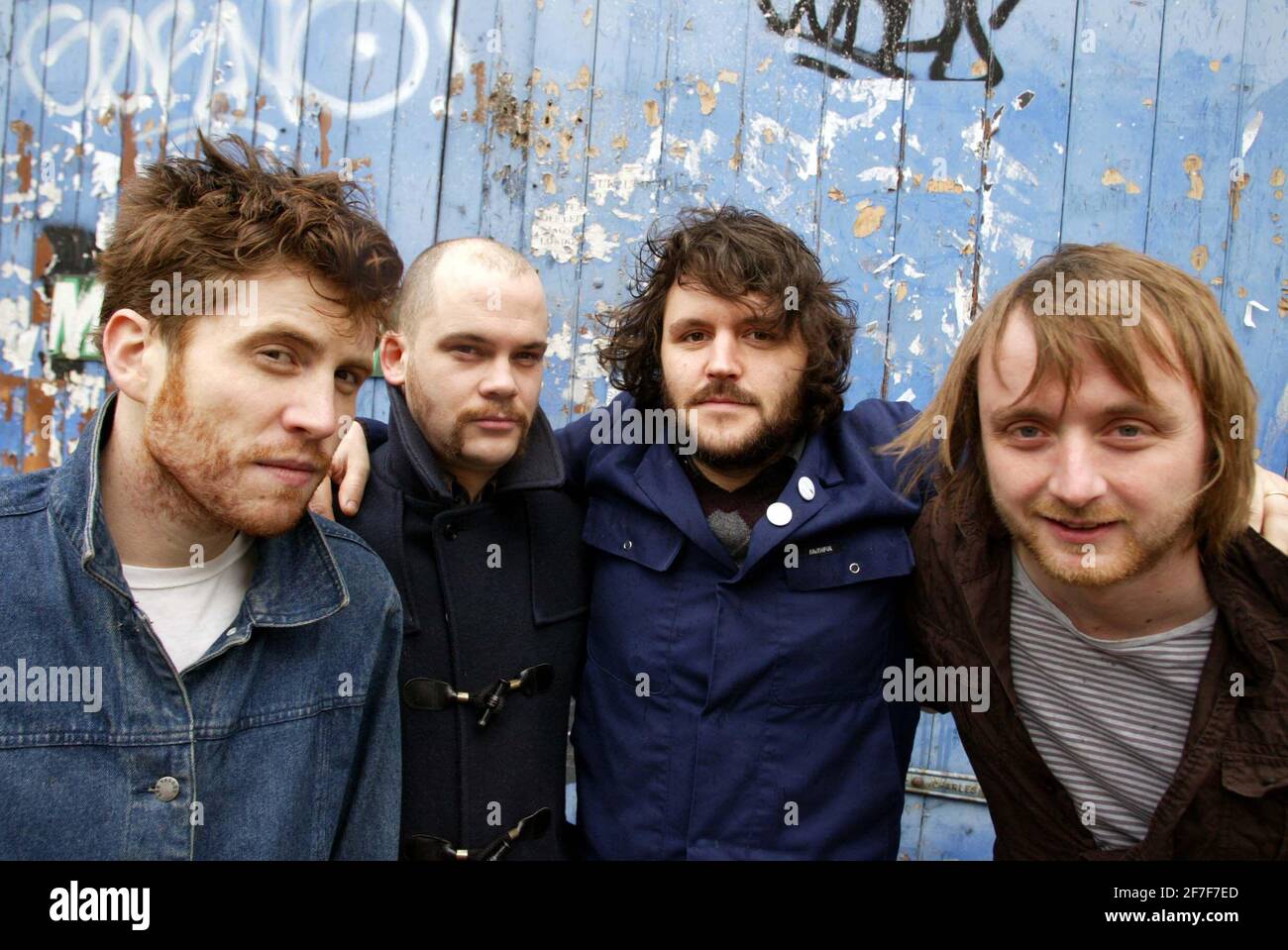 The Rumble Strips(l to r) Charlie Waller, Henry Clark, Tom Gorbutt and ...