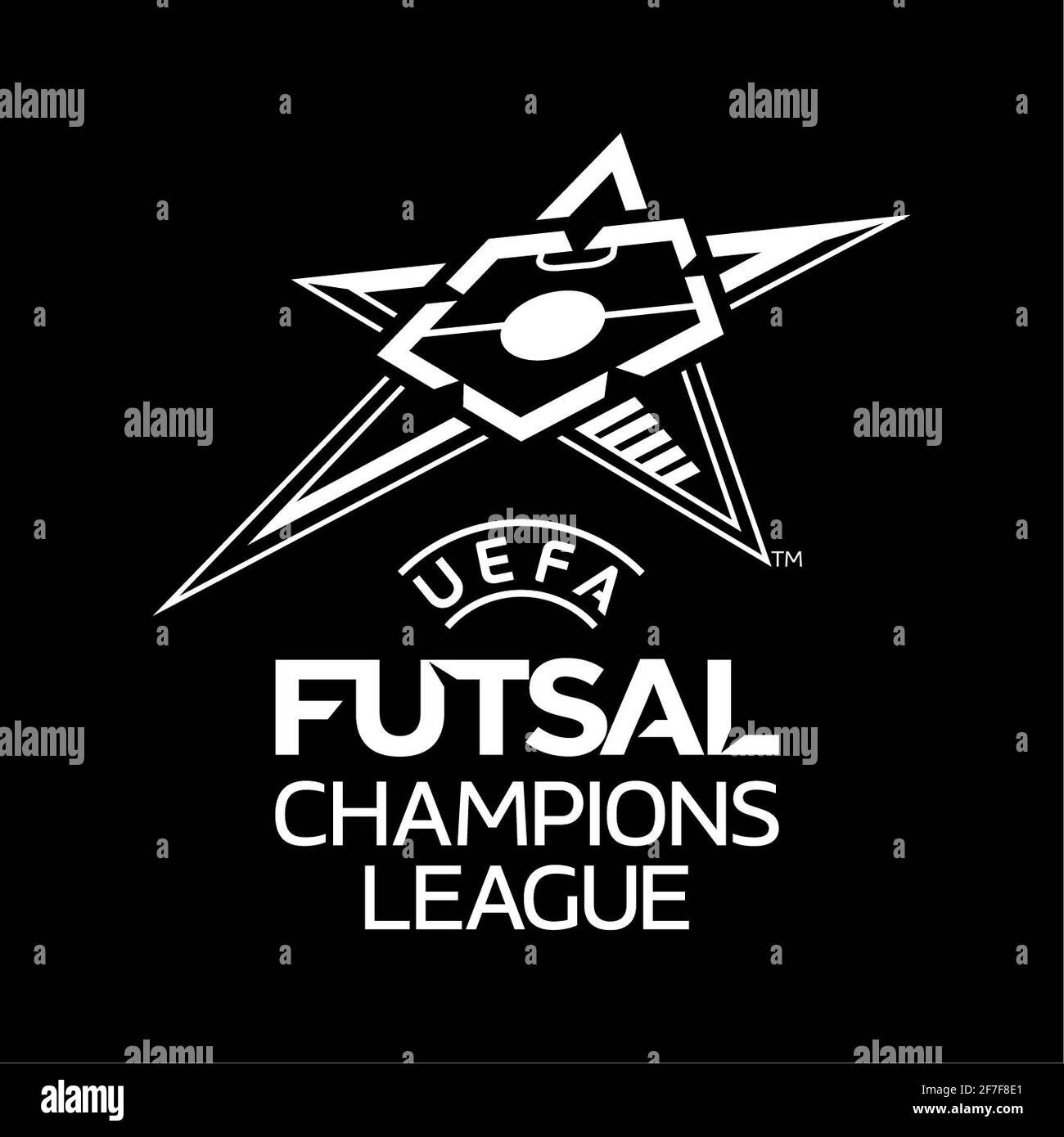 UEFA Futsal Champions League Logo Stock Photo