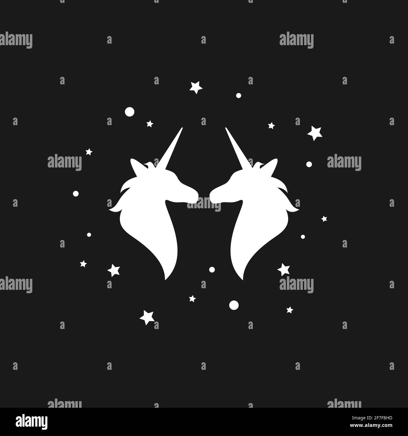 Hunt of the unicorn Stock Vector Images Alamy