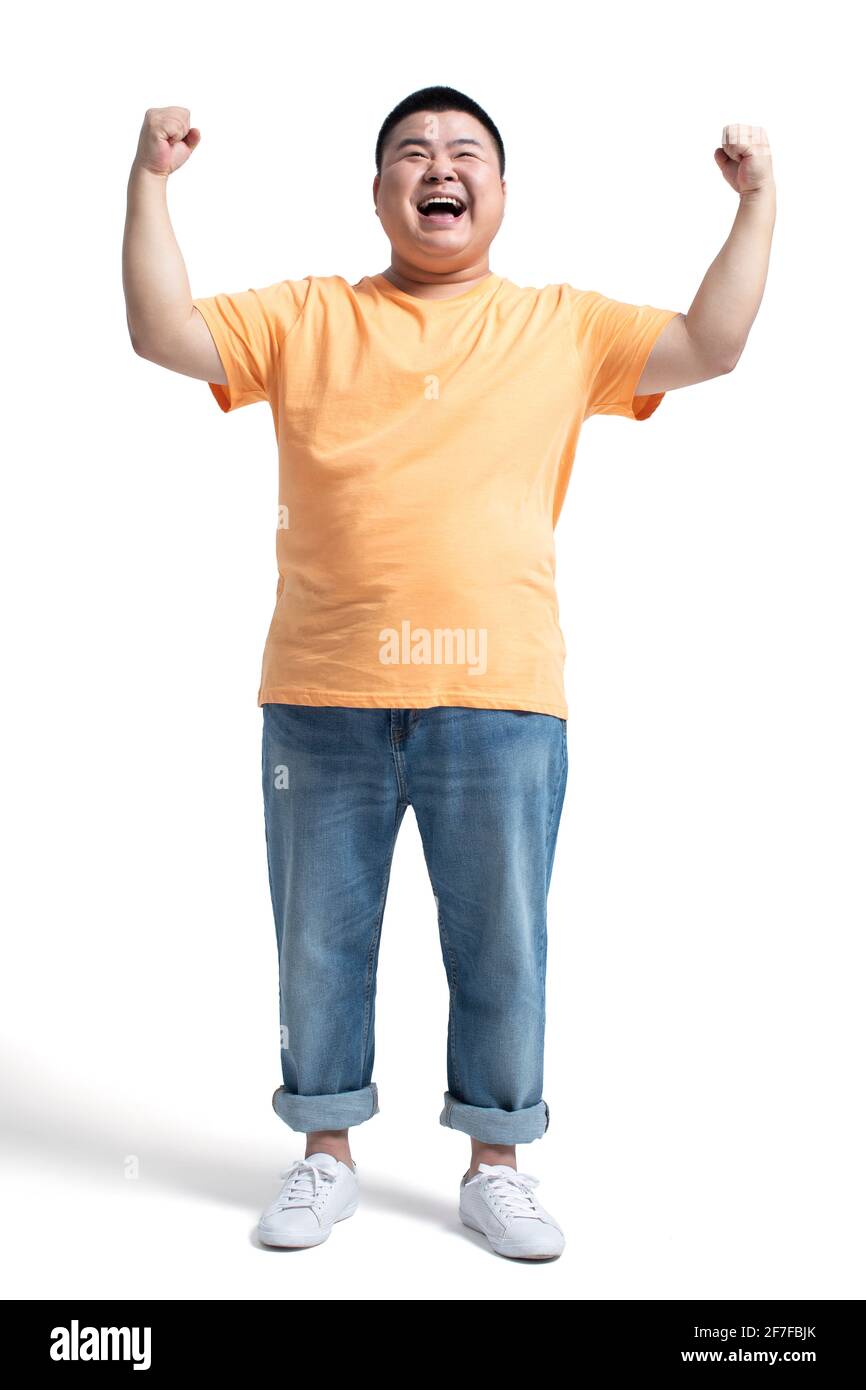 Happy young man Stock Photo - Alamy