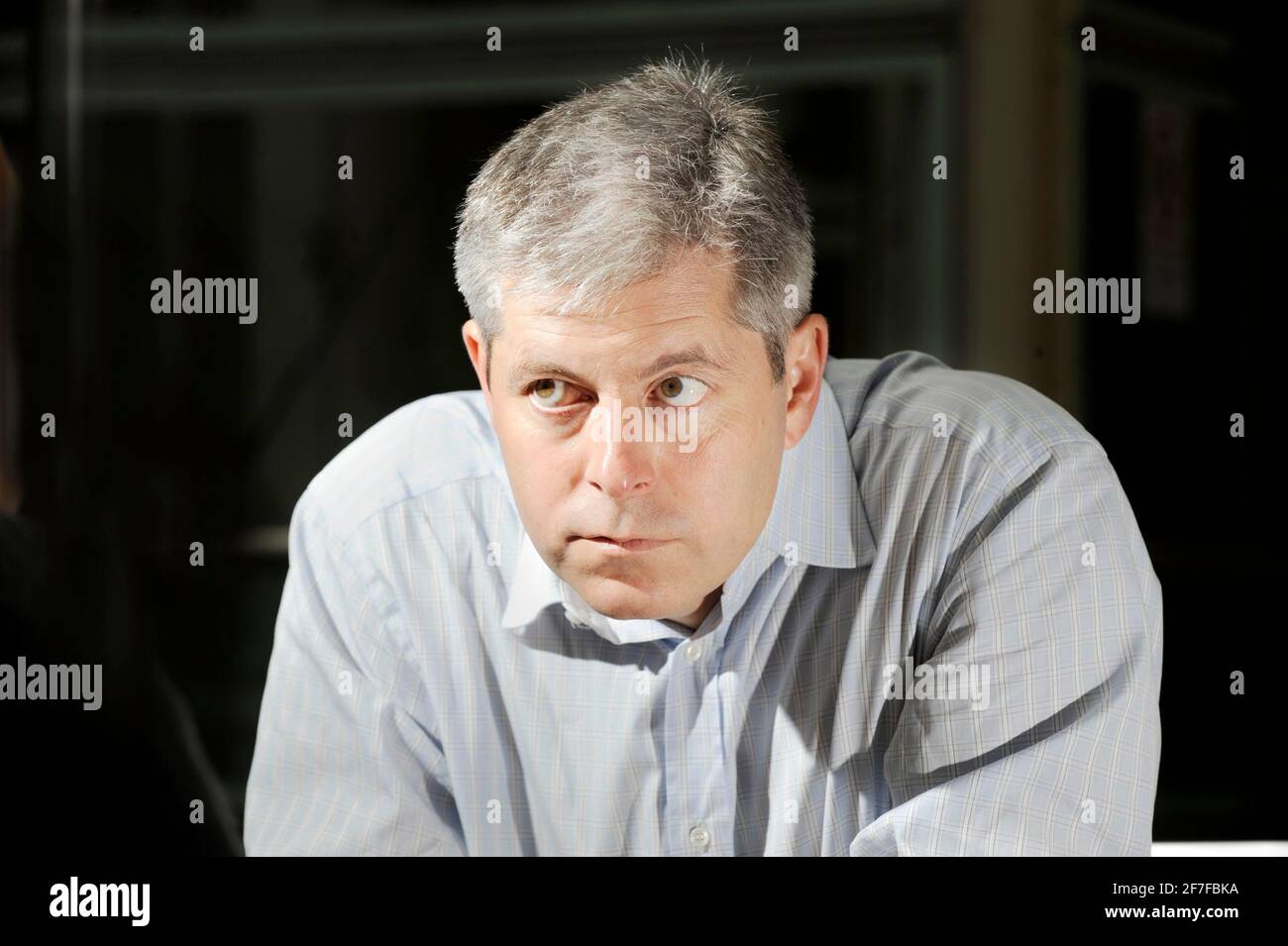 JUSTIN WEBB BBC WASHINGTON CORRESPONDENT. 5/5/09 PICTURE DAVID ASHDOWN