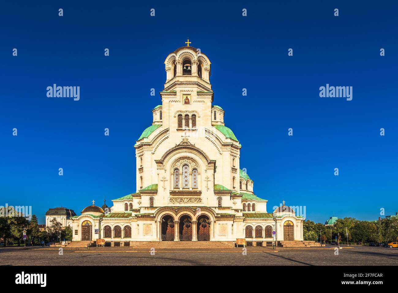 Alexander Nevsky temple Stock Photo