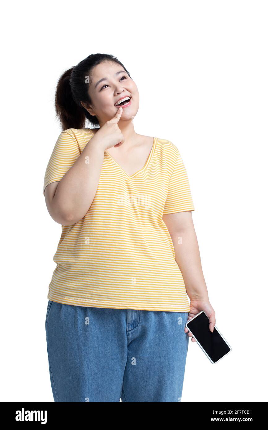Happy young woman Stock Photo