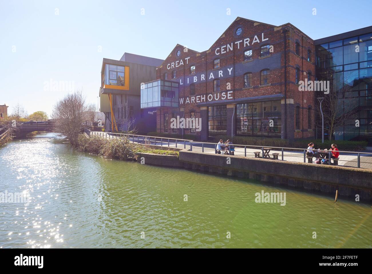 The Great Central Library Warehouse at Lincoln University Lincoln City ...