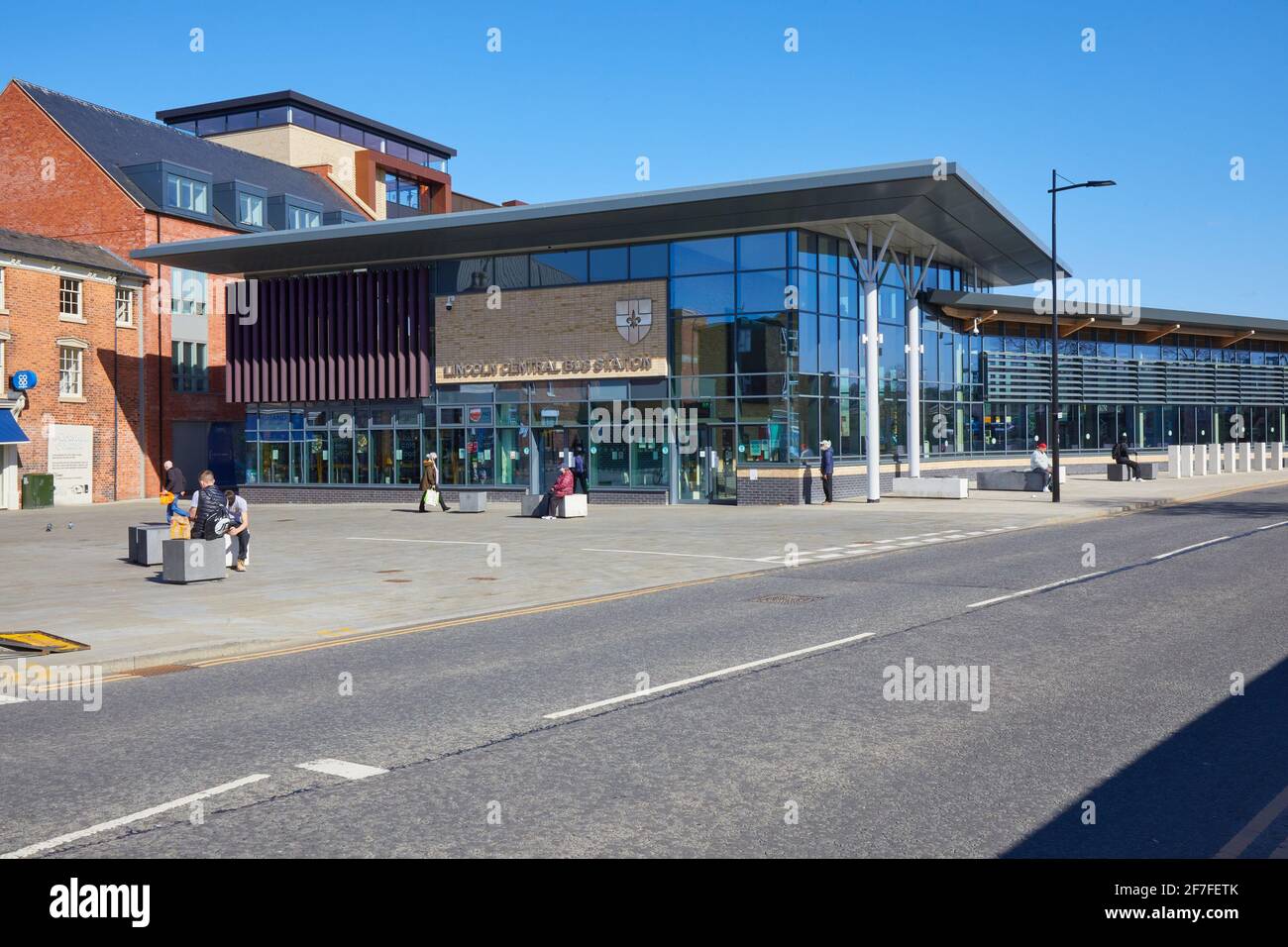 Lincoln Central Bus Station, Lincoln, England, UK Stock Photo Alamy