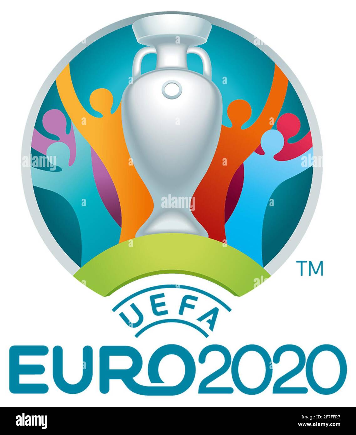 official UEFA EURO 2020 Logo Stock Photo