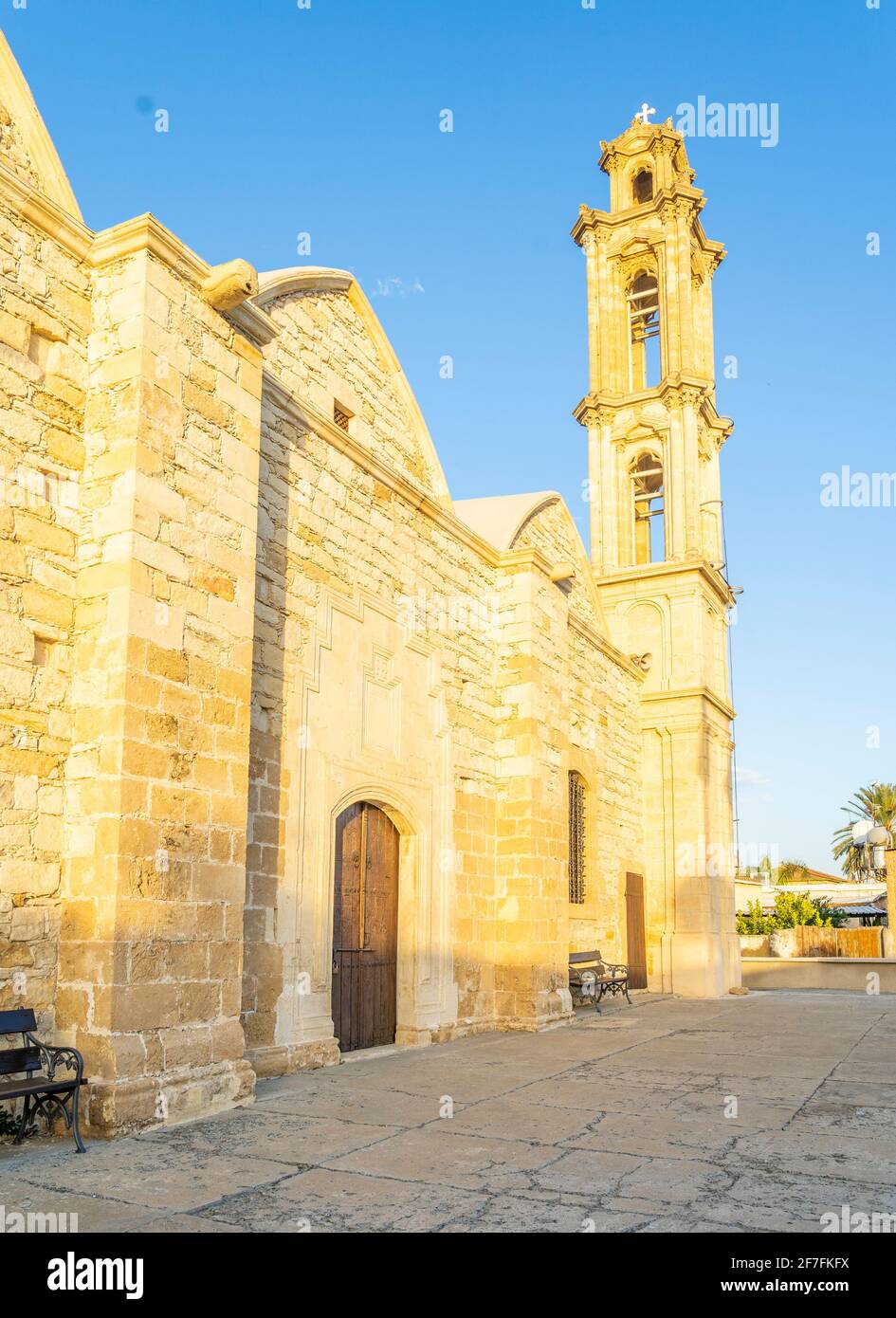 St. George Church in Athienou, Larnaca disrict, Cyprus, Europe Stock Photo