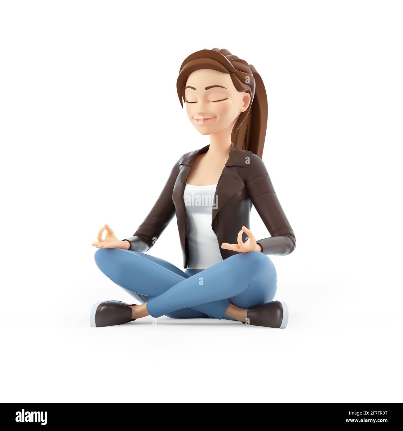 90,416 Woman Sitting In Yoga Position Images, Stock Photos, 3D objects, &  Vectors