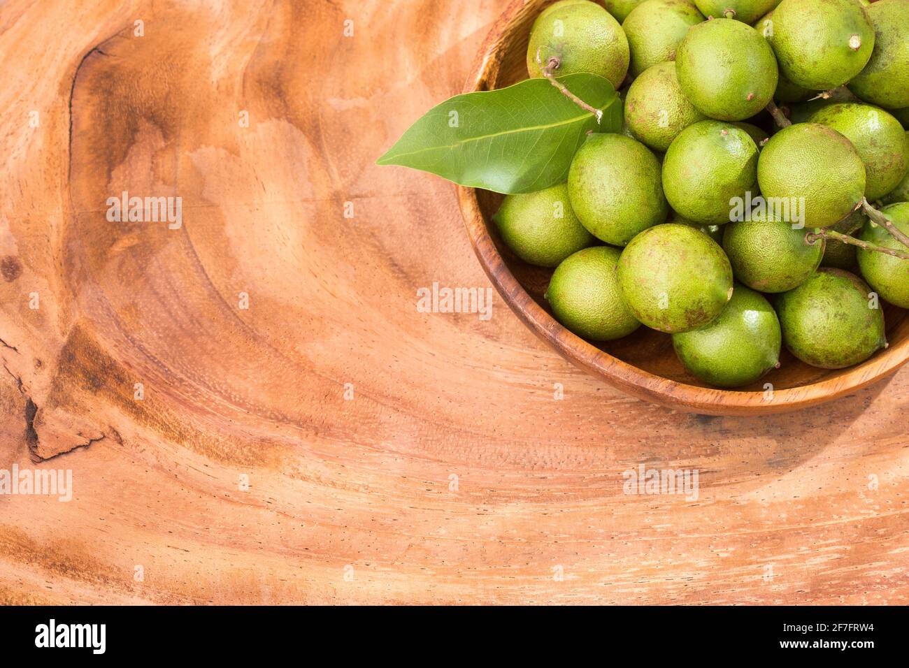 Mamoncillo delicious tropical fruit - Melicoccus bijugatus Stock Photo