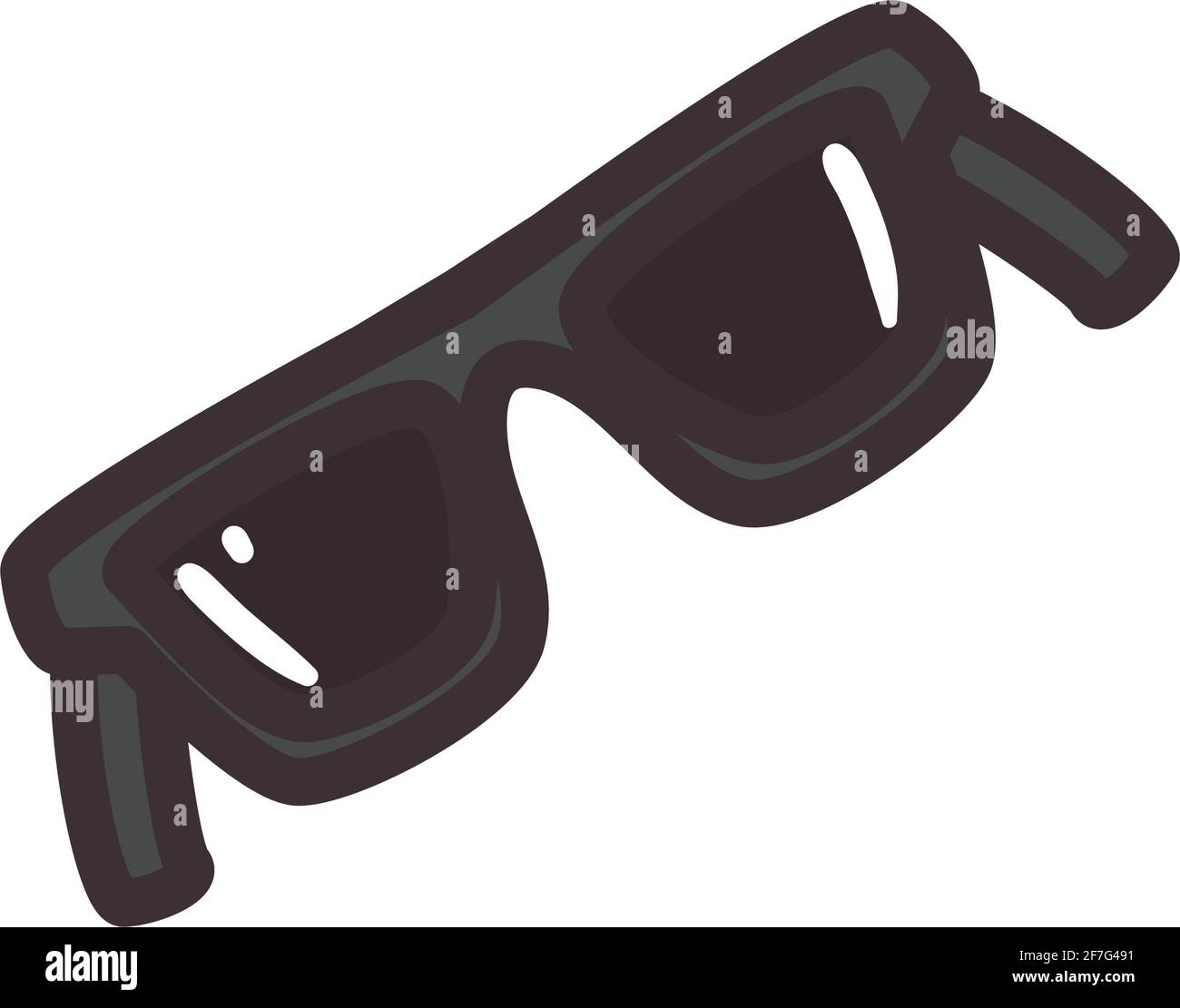 glasses icon on white background Stock Vector Image & Art - Alamy