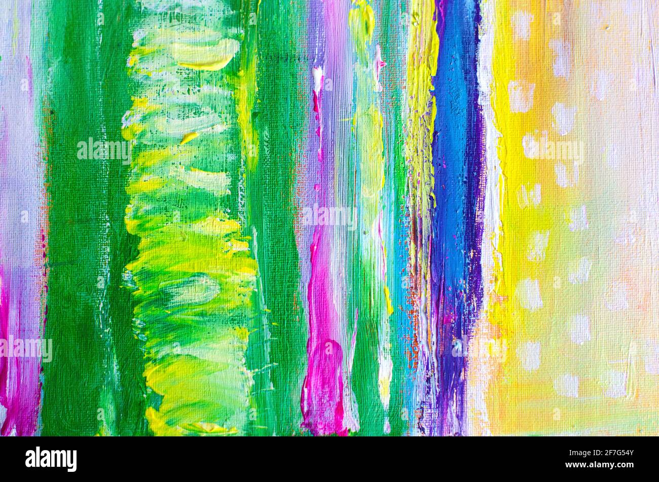 Hand drawn acrylic painting. Abstract art background. Acrylic painting