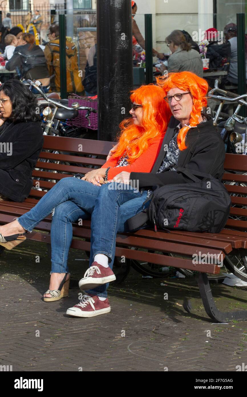 Kings Day, Holland Stock Photo