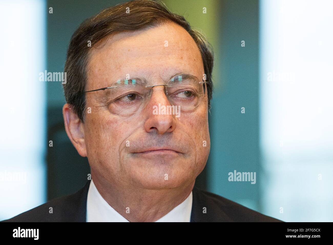 Mario Draghi Stock Photo