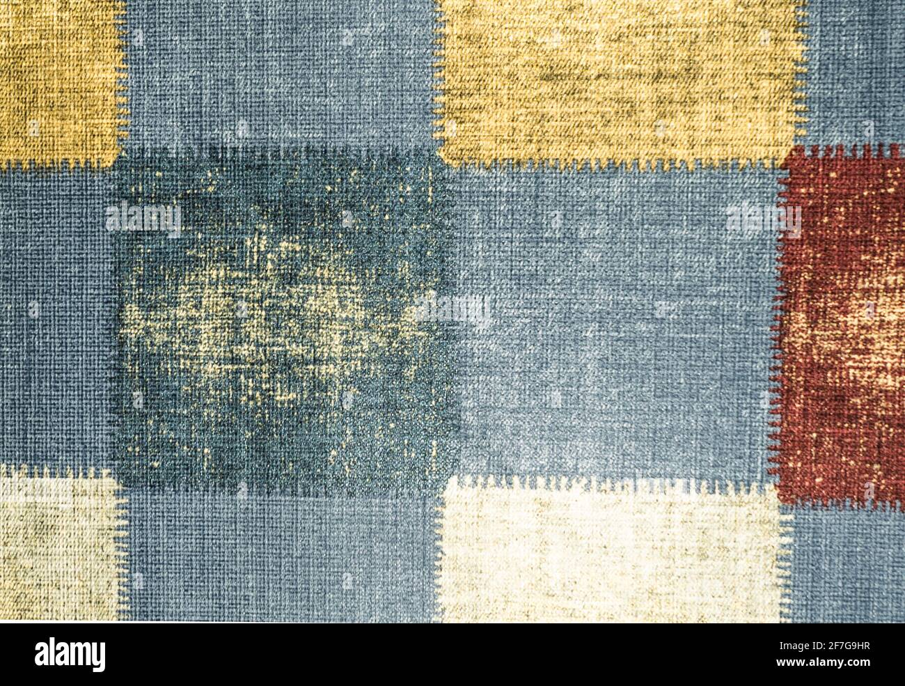 Blended cotton silk fabric wallpaper texture. Seamless square background, tile  ready Stock Photo - Alamy