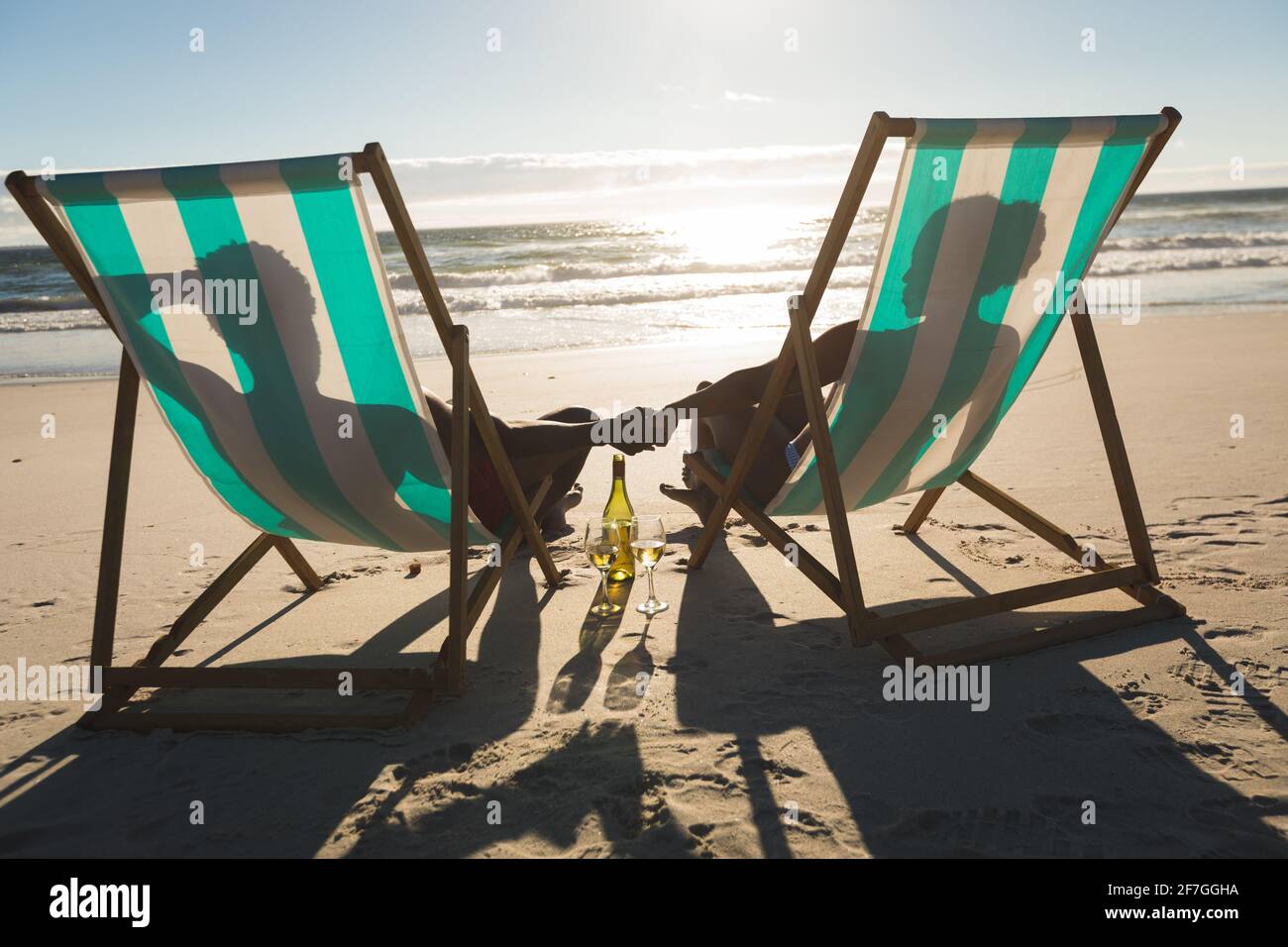 People Sitting In Deckchairs High Resolution Stock Photography And