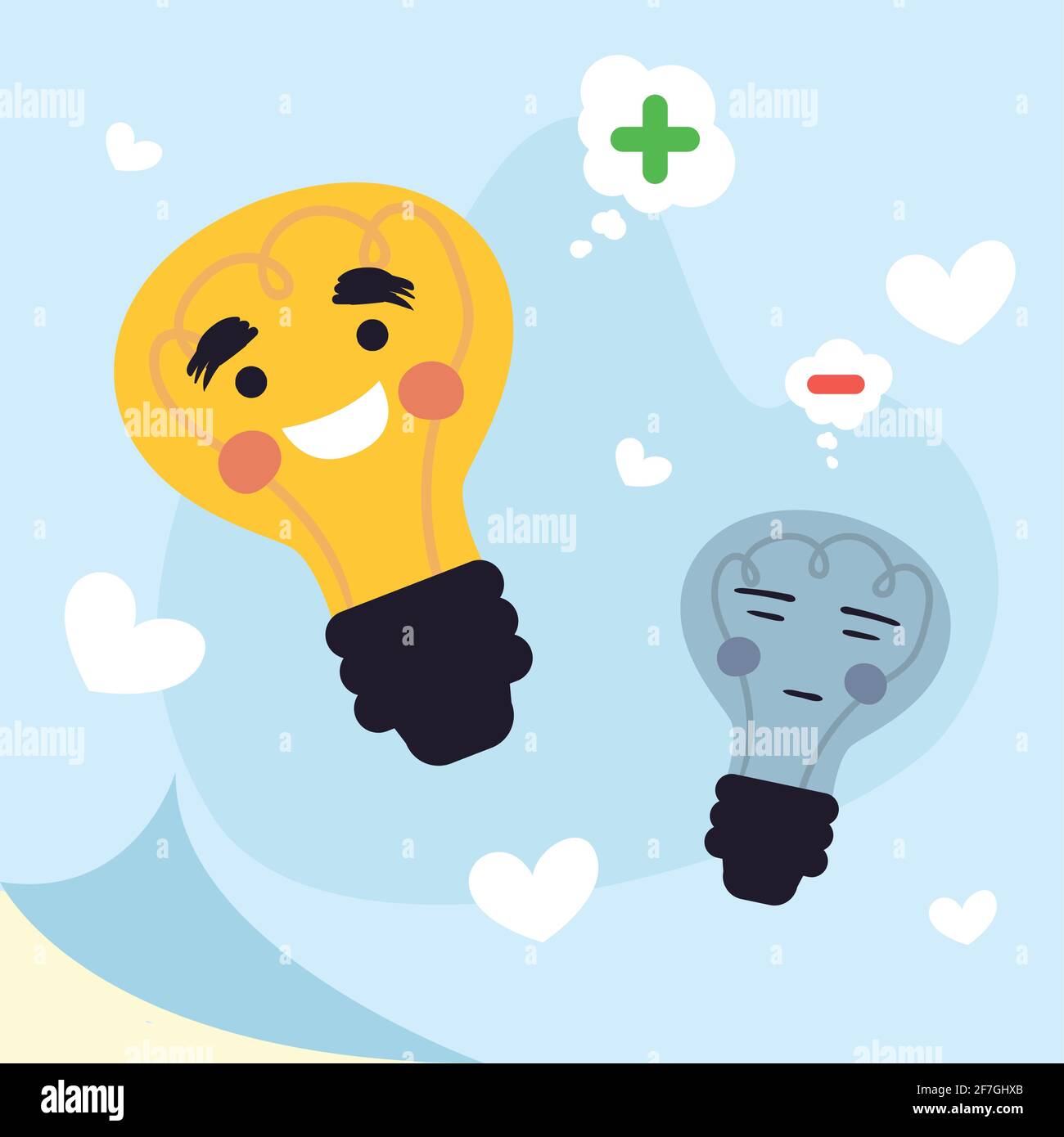 Positve and negative hires stock photography and images Alamy