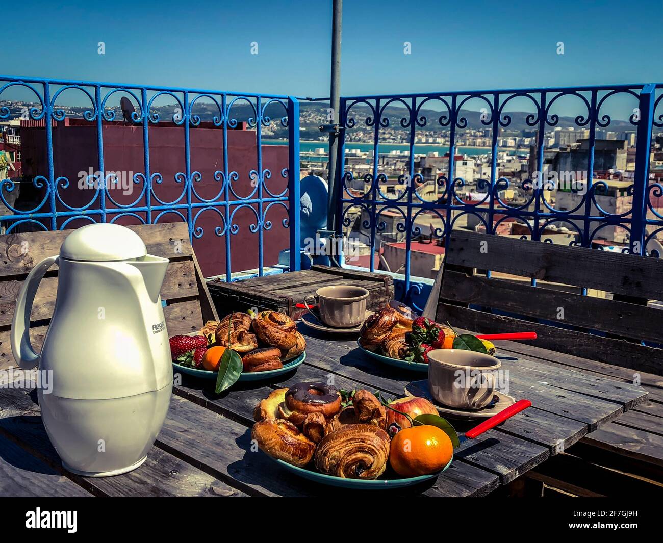 Tangier Rooftops Morocco oilve hi-res stock photography and images - Alamy