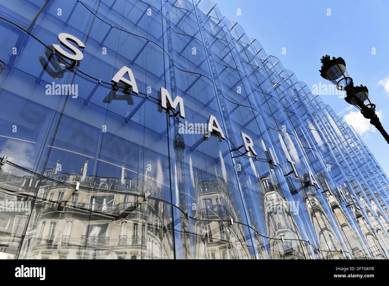 La Samaritaine Departement Store - LVMH - Paris - France Stock Photo