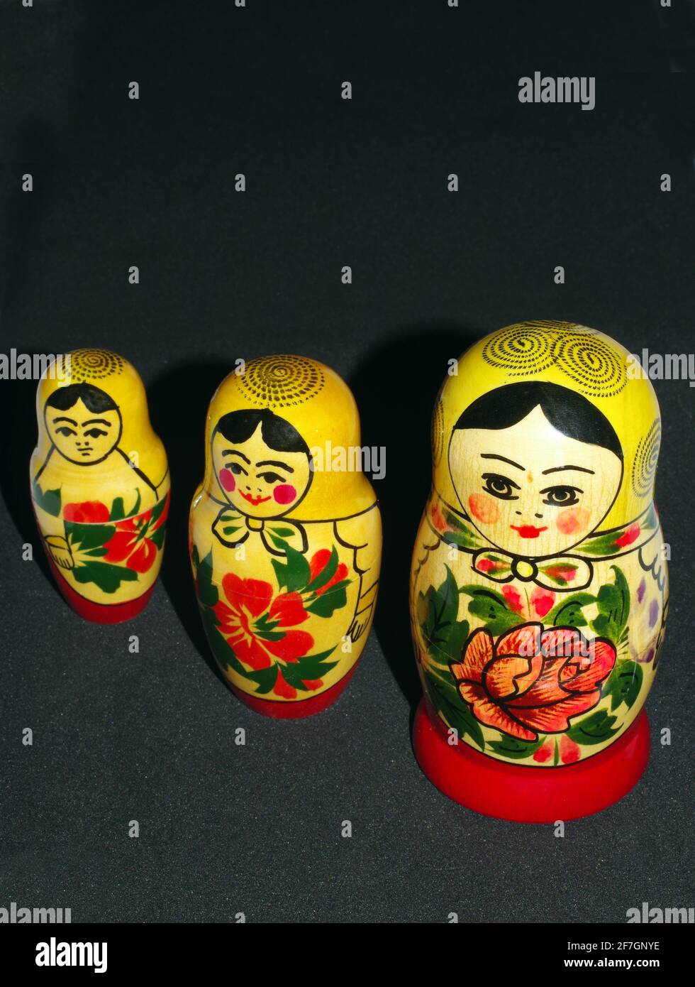Typical russian doll Matryoska Stock Photo