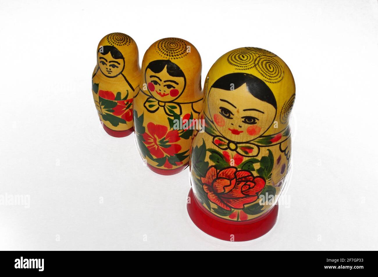 Typical russian doll Matryoska Stock Photo