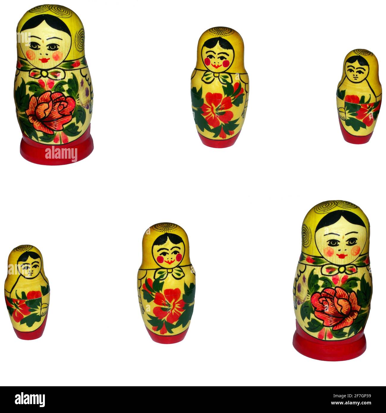 Typical russian doll Matryoska Stock Photo Alamy