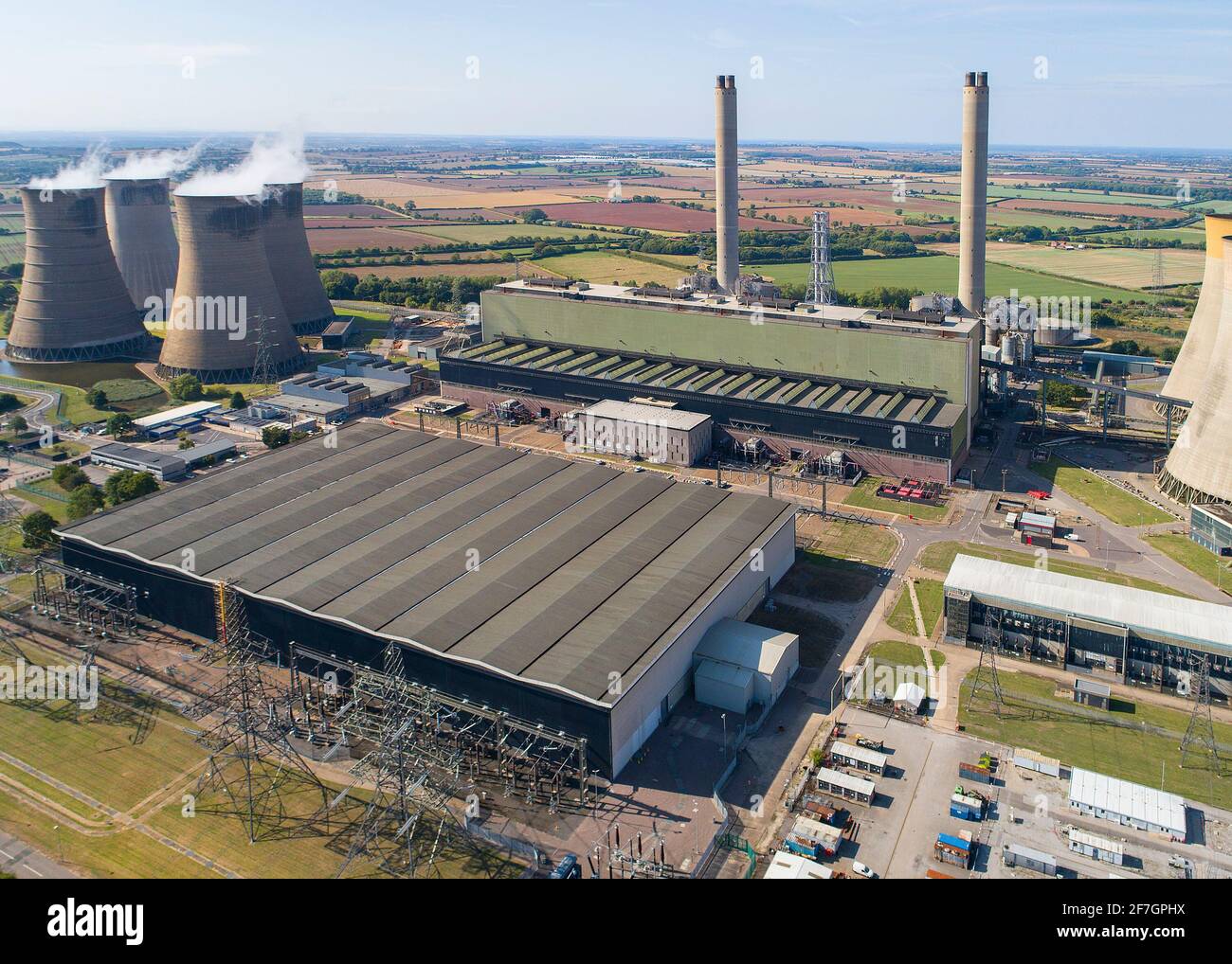 Cottam Power Station Stock Photo Alamy