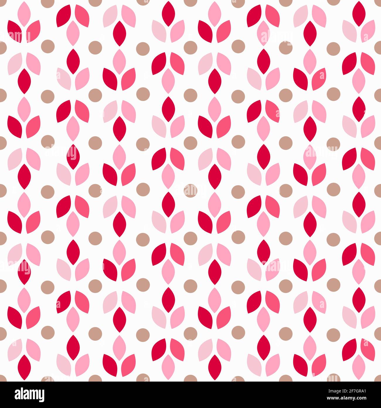 Pattern with abstract geometric shapes.Abstract illustration. Stock Vector