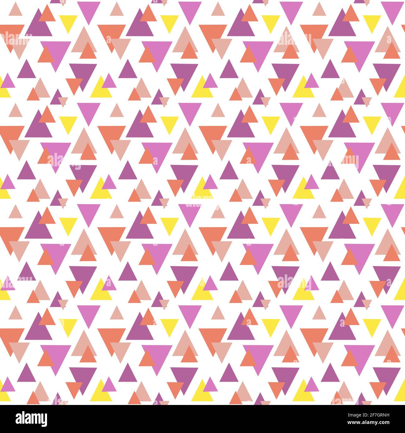 Pattern with triangular motives.  Stock Vector
