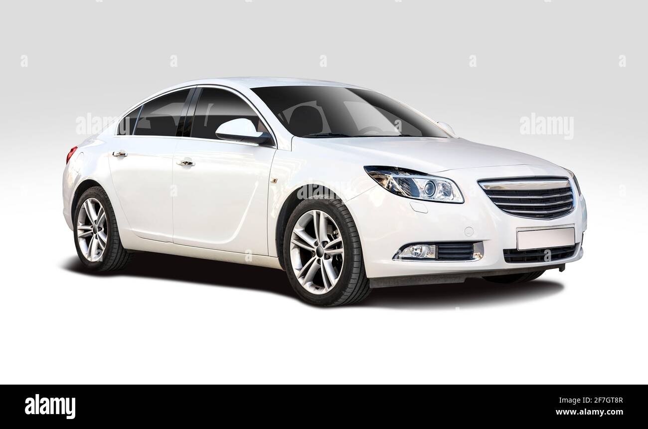 Opel Insignia isolated on white background Stock Photo