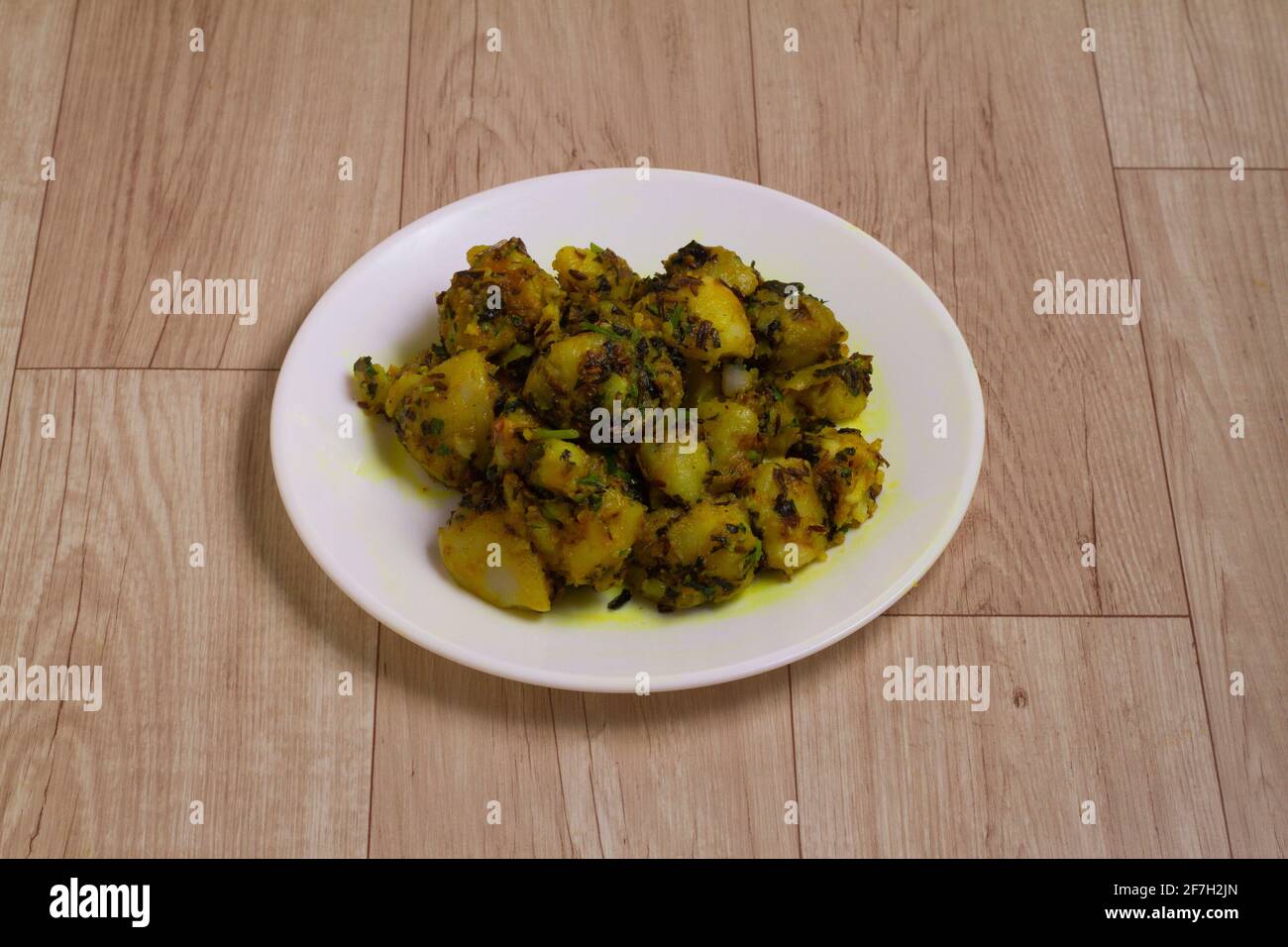 Jeera Aloo Potatoes Flavoured With Cumin is a hot and spicy