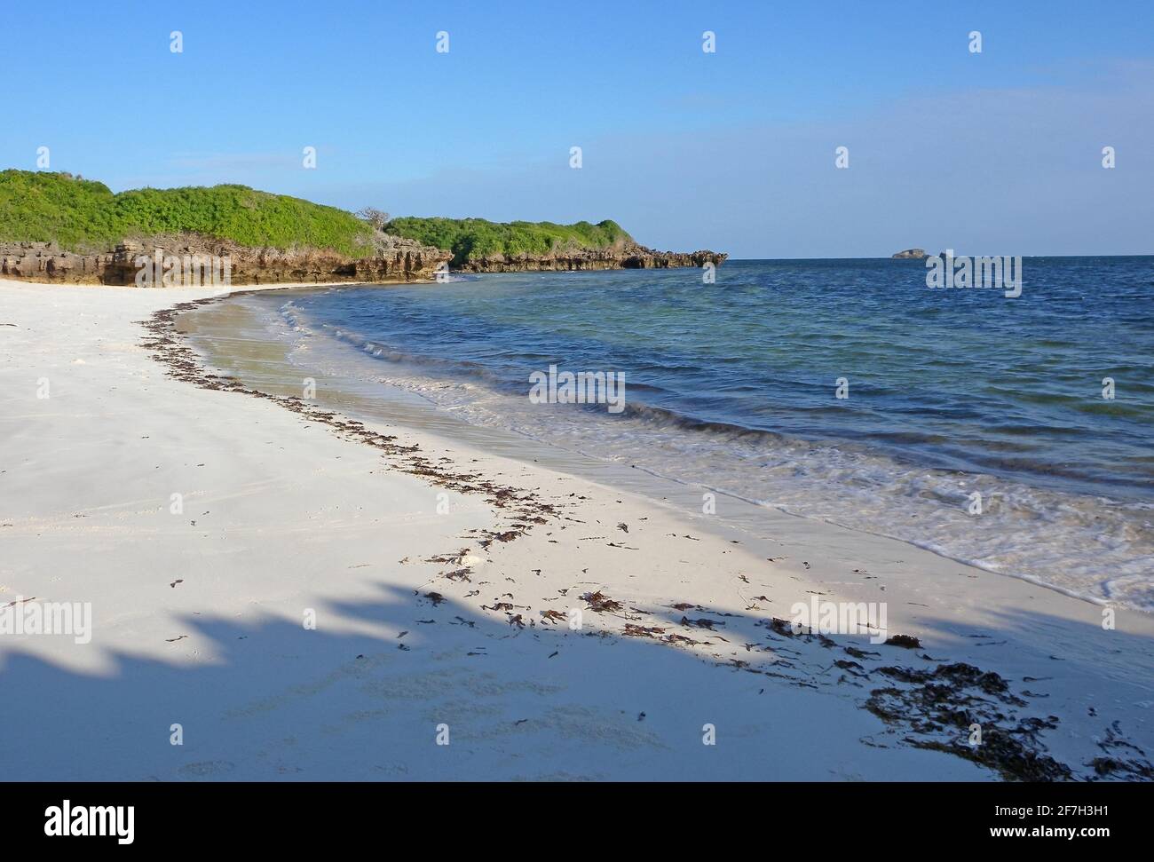 empty beach Watamu, Kenya          November Stock Photo